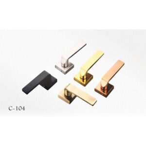 Steel Mortise Rose Handle C-104
