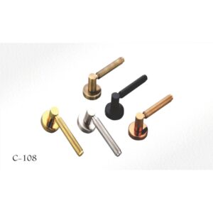 Steel Mortise Rose Handle C-108