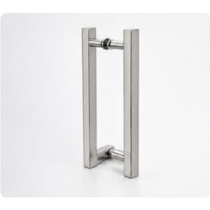 Glass Door Handle L-Offset